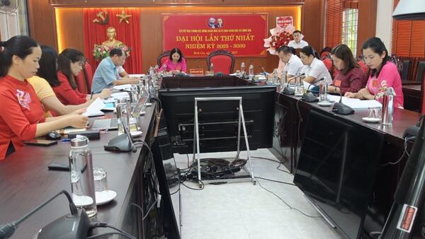Đại hội chi bộ Văn phòng HĐND và UBND xã Bình Gia lần thứ I, Nhiệm kỳ 2025 - 2030