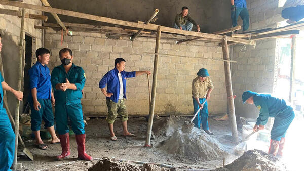 Chương trình chung tay, hỗ trợ, giúp đỡ hộ gia đình trong chương trình xóa nhà tạm, nhà dột nát trên địa bàn xã Bình Gia, tỉnh Lạng Sơn năm