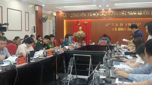 UBND xã Bình Gia tổ chức họp UBND xã tháng 04 năm 2026