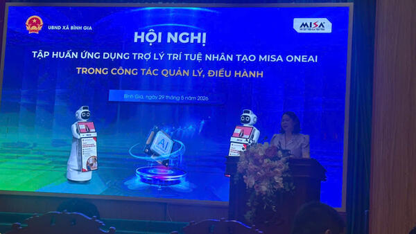 TẬP HUẤN ỨNG DỤNG TRỢ LÝ TRÍ TUỆ NHÂN TẠO MISA ONEAI TRONG CÔNG TÁC QUẢN LÝ, ĐIỀU HÀNH