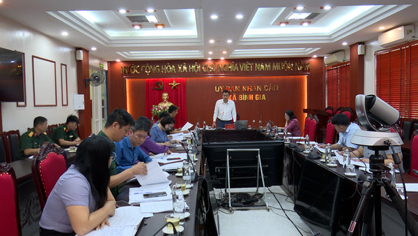 BÌNH GIA TRIỂN KHAI CÔNG TÁC TUYỂN CHỌN VÀ GỌI CÔNG DÂN NHẬP NGŨ NĂM 2027
