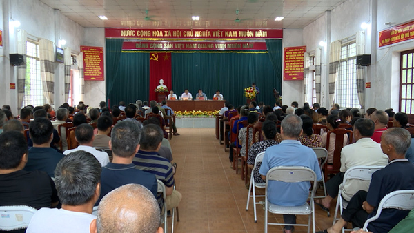 ĐỐI THOẠI TUYÊN TRUYỀN, VẬN ĐỘNG NHÂN DÂN ĐỒNG THUẬN TRIỂN KHAI THI CÔNG TUYẾN ĐƯỜNG TRÁNH ĐT.226