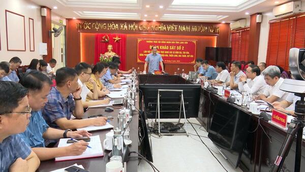 THƯỜNG TRỰC HĐND TỈNH LÀM VIỆC VỚI 8 XÃ HUYỆN BÌNH GIA CŨ