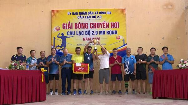 SÔI NỔI GIẢI BÓNG CHUYỀN HƠI CÂU LẠC BỘ 2.9 MỞ RỘNG CHÀO MỪNG CÁCH MẠNG THÁNG TÁM VÀ QUỐC KHÁNH 2/9