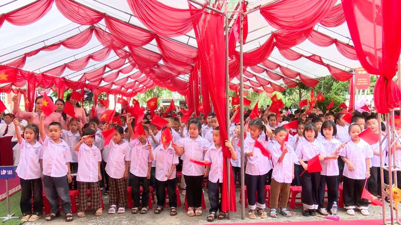 LÃNH ĐẠO BAN TUYÊN GIÁO TỈNH ỦY DỰ LỄ KHAI GIẢNG NĂM HỌC 2026 – 2027 TẠI TRƯỜNG TIỂU HỌC BÌNH GIA