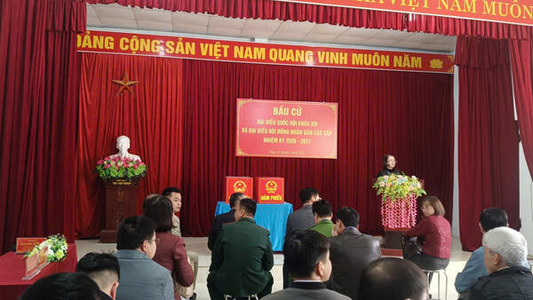 Diễn tập công tác bầu cử